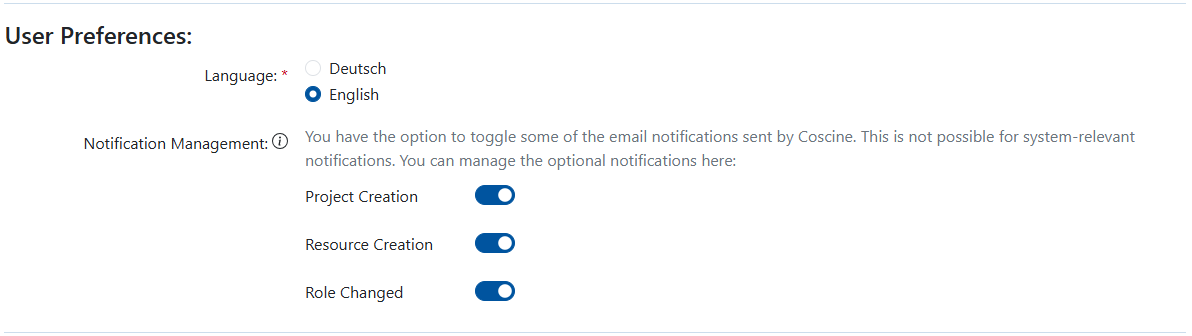 Notification Management